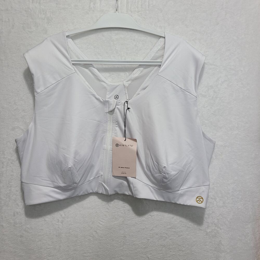 NWD Kinflyte Curve Zip Bra Front Zip Posture Support 6XL